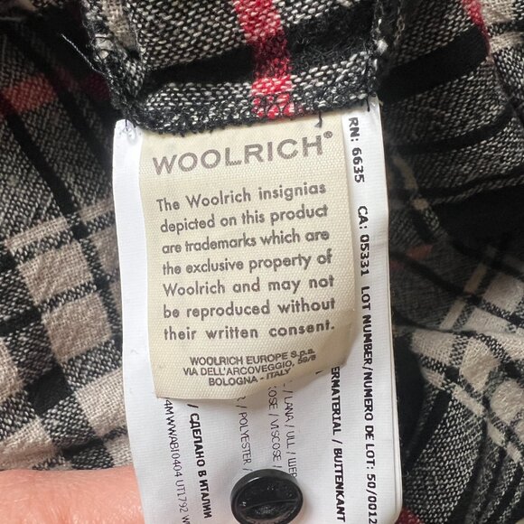 Woolrich Plaid Sweater Dress with Belt - Picture 2 of 5